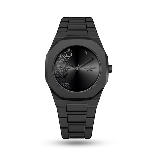 Arabic Aura Poly Carbon Watch Men  – Minimal Marker Edition