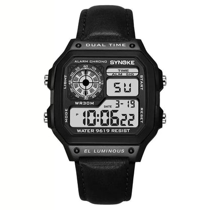 SYNOKE Tactical Digital Watch – Dual Time Series