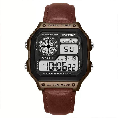 SYNOKE Tactical Digital Watch – Dual Time Series